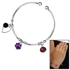 Purple Paw Bracelet